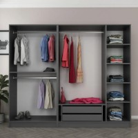 Шкаф Trendy Kale 190 Anthracit 225x190x52cm GTR004743