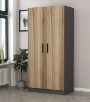 Шкаф Trendy Kale 190 Anthracit/Oak 90x190x52cm GTR004783