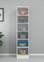 Шкаф Trendy Kale 190 White 45x190x52cm GTR004918