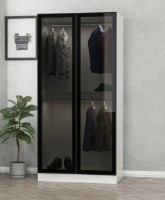 Шкаф Trendy Kale 190 White/Black 90x190x52cm GTR004832