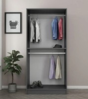 Шкаф Trendy Kale 210 Anthracit/Black 90x210x52cm GTR004831 фото №2 — интернет-магазин Desire.md