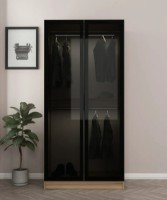 Шкаф Trendy Kale 210 Dore/Black 90x210x52cm GTR004834