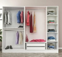 Шкаф Trendy Kale 210 White 225x210x52cm GTR004753