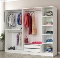 Шкаф Trendy Kale 210 White 225x210x52cm GTR004753 фото №2 — интернет-магазин Desire.md