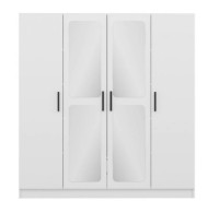 Шкаф Trendy Kale 2436 White 180x190x52cm GTR004208 фото №4 — интернет-магазин Desire.md