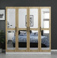 Шкаф Trendy Kale 2712 Walnut/White 180x190x52cm GTR004229