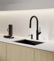 Смеситель для кухни Omnires Bend BE6455BL фото №2 — интернет-магазин Desire.md