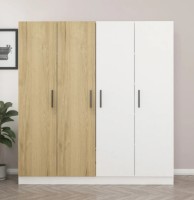 Шкаф Trendy Kale 3109 White/Walnut 180x190x52cm GTR004262