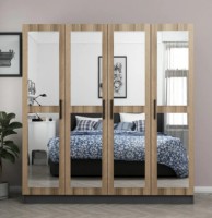 Шкаф Trendy Kale 5012 Anthracit/Dore 180x190x52cm GTR004442