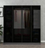 Шкаф Trendy Kale 6651 Anthracit/Black 180x190x52cm GTR004637