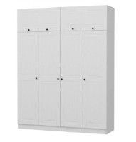 Шкаф Trendy Kale 8401 White 225x235x52cm GTR004733 фото №5 — интернет-магазин Desire.md