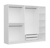 Шкаф Trendy Kale 2438 White 225x190x52cm GTR004210 фото №5 — интернет-магазин Desire.md