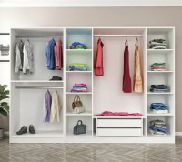 Шкаф Trendy Kale 2440 White 225x190x52cm GTR004212 фото №3 — интернет-магазин Desire.md