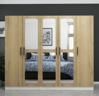 Шкаф Trendy Kale 2713 Walnut/White 225x190x52cm GTR004230