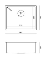 Кухонная мойка Quadron Anthony 60 MF5444PVDBSG1 фото №4 — интернет-магазин Desire.md