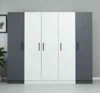 Шкаф Trendy Kale 3079 Anthracit/White 225x190x52cm GTR004242