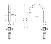 Baterie bucătărie Quadron Caren 3623512_PVDG1 imaginea #2 — magazin online Desire.md