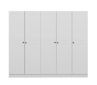 Шкаф Trendy Kale 4009 White 225x190x52cm GTR004375 фото №5 — интернет-магазин Desire.md