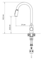 Baterie bucătărie Quadron Cindy 52140BS imaginea #2 — magazin online Desire.md