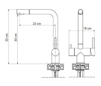 Baterie bucătărie Quadron Ellen 3673512_BLM imaginea #4 — magazin online Desire.md