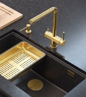 Смеситель для кухни Quadron Ellen 3673512_PVDG1 фото №5 — интернет-магазин Desire.md