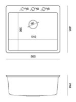 Chiuvetă de bucătărie Quadron Morgan 110 HB8304U7-BS_P2O imaginea #3 — magazin online Desire.md