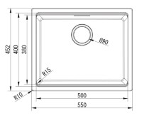 Кухонная мойка Rodi Ambar 50 300000017 фото №2 — интернет-магазин Desire.md