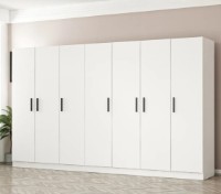 Шкаф Trendy Kale 2220 White 315x190x52cm GTR004207 фото №2 — интернет-магазин Desire.md