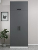 Шкаф Trendy Kale 2234 Anthracit/White 90x255x52cm GTR004767