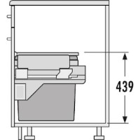 Coș de gunoi Hailo AS Euro Cargo S 500 30/19 (3610521) imaginea #5 — magazin online Desire.md