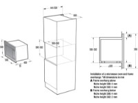 Cuptor cu microunde incorporabil Gorenje BM251M2BG imaginea #5 — magazin online Desire.md