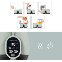 Robot de bucătărie Babymoov Nutribaby Glass Celadon Green 4in1 (A001138) imaginea #3 — magazin online Desire.md