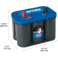 Acumulatoar auto Optima Blue Top (8062520008882) imaginea #2 — magazin online Desire.md