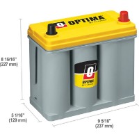 Acumulatoar auto Optima Yellow Top (8731760008882) imaginea #2 — magazin online Desire.md