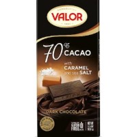 Ciocolata Valor Caramel And Sea Salt 100g