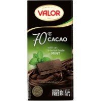Ciocolata Valor Dark Mint 70% 100 г.