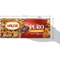 Шоколад Valor Puro Almendras 250g фото №2 — интернет-магазин Desire.md