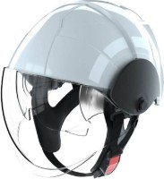 Защитная каска Pab Akrapovic Fire Compact White 121001121