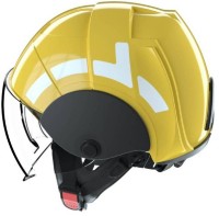 Защитная каска Pab Akrapovic Fire Compact Yellow 121002121 фото №4 — интернет-магазин Desire.md