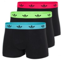 Сhiloţi pentru bărbați Adidas Cfc - 3Pk Trunk Black/Lucid Red/Blue Glow/Signal Green, s.XL