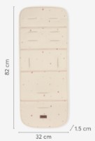 Salteluța pentru carucior Kikka Boo Secret Garden Beige (31108040203) imaginea #4 — magazin online Desire.md