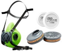 Респиратор BLS 4100 A2P2 NR Grey/Green