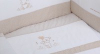 Lenjerie de pat pentru copii Veres Bear Beige (145.02) 