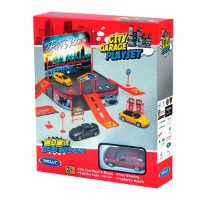 Set jucării transport Welly City Garage 2 PlaySet (96020)