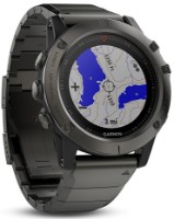 Смарт-часы Garmin fēnix 5 Sapphire Slate Grey with Metal Band (010-01688-21)