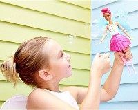 Păpușa Barbie Magical Fairy Bubbles (DVM94)