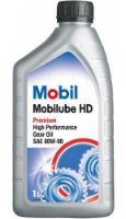Трансмиссионное масло Mobil Mobilube HD 80W-90 1L