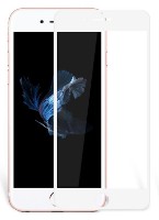 Sticlă de protecție pentru smartphone Cover'X iPhone 7 Plus 3D Curved Tempered Glass White
