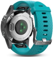 Смарт-часы Garmin fēnix 5S Silver with Turquoise Band (010-01685-01)