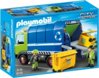Mașină Playmobil City Action: City Cleaning Recycling Truck (6110)